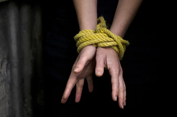 Människohandel - konceptet Foto — Stockfoto