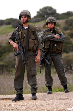 Israel Border Police clipart