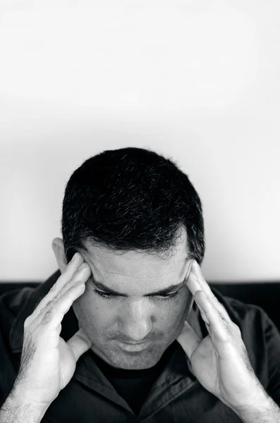Depressieve man — Stockfoto