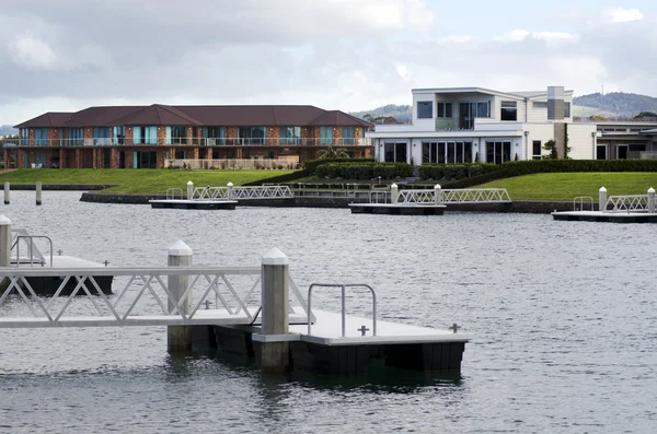 GAS Marsden Cove Marina - Nova Zelândia — Fotografia de Stock