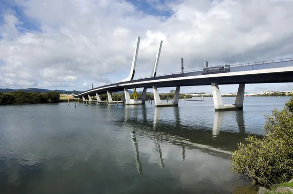 Puente del puerto de Whangarei - Nueva Zelanda — Foto de Stock