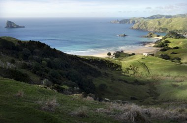 Paradise bay - New Zealand clipart