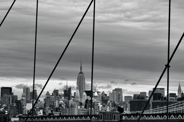 Empire State Building em Manhattan Nova Iorque — Fotografia de Stock