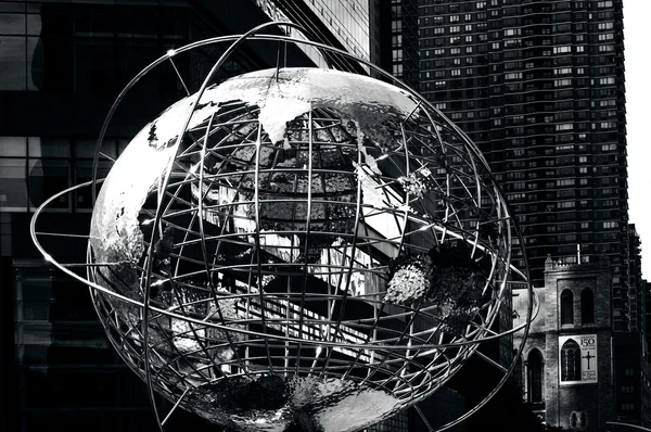 Columbus Circle em Manhattan Nova Iorque — Fotografia de Stock