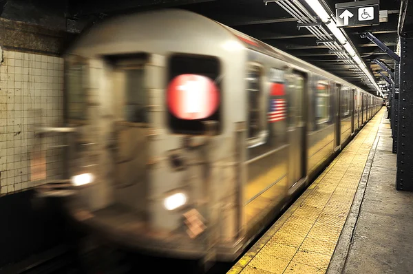 New york város metró — Stock Fotó