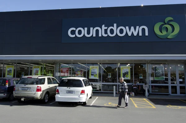 Countdown - supermarkt — Stockfoto