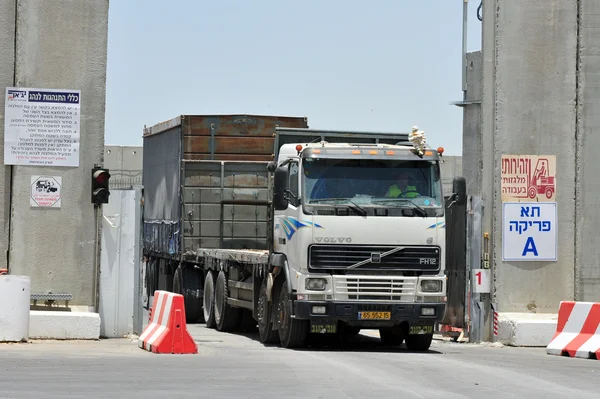 Cruce de Kerem Shalom — Foto de Stock