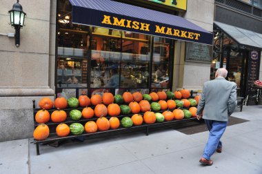 manhattan new york City'de Amish market