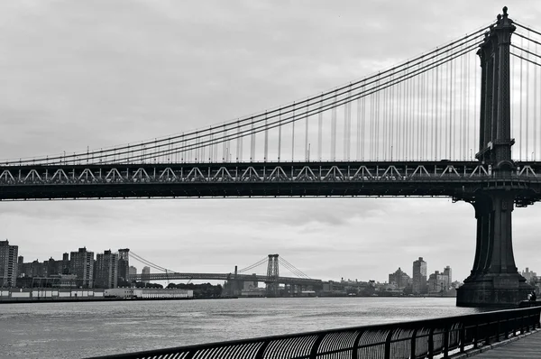 Ponte Manhattan em Nova Iorque — Fotografia de Stock