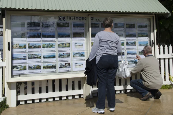 Рынок недвижимости в Новой Зеландии — стоковое фото