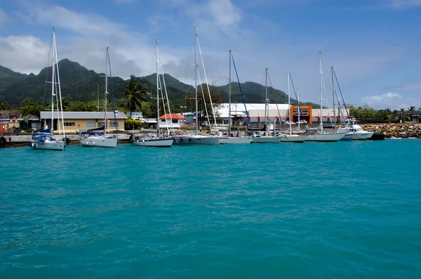 Porto de Avatiu - Ilha de Rarotonga, Ilhas Cook — Fotografia de Stock