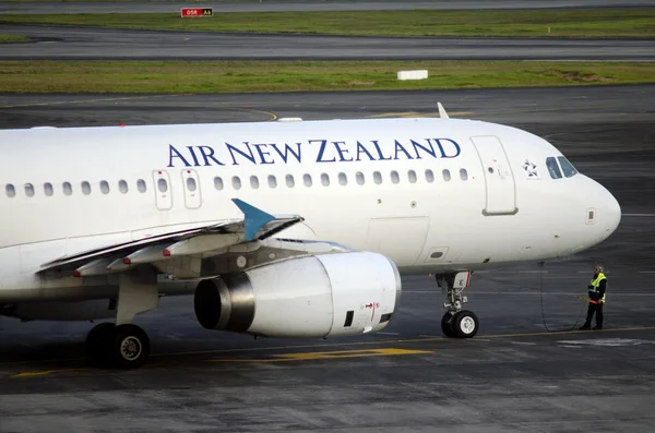 Воздух Новая Зеландия — стоковое фото