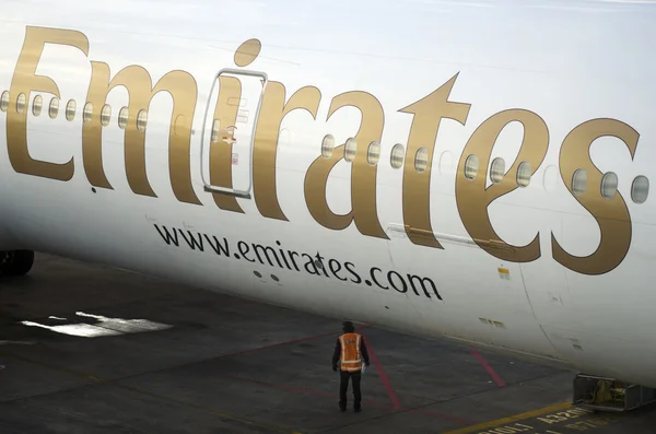 Letecká společnost Emirates — Stock fotografie