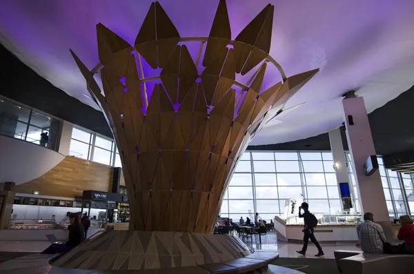 Auckland aeroporto internacional — Fotografia de Stock