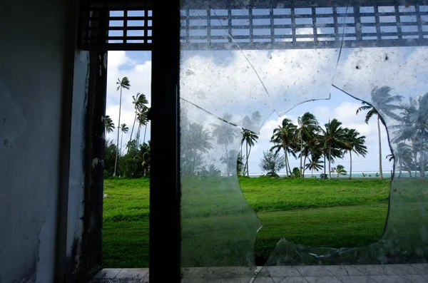 The unfinished Sheraton Hotel in Rarotonga Cook Islands — Stock Photo, Image