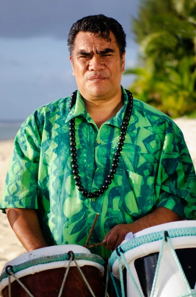 Polynesiska pacific island tahitian musik — Stockfoto