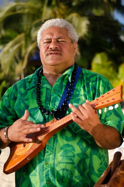 Polynesian Pacific Island Tahitian Music — Stock Photo, Image