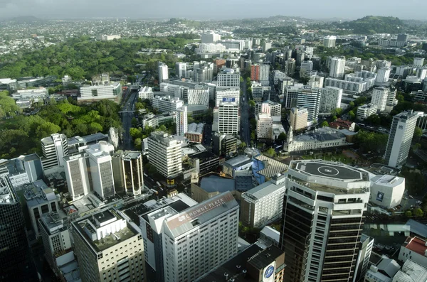 Auckland cbd stadsgezicht - nz Nieuw-Zeeland — Stockfoto