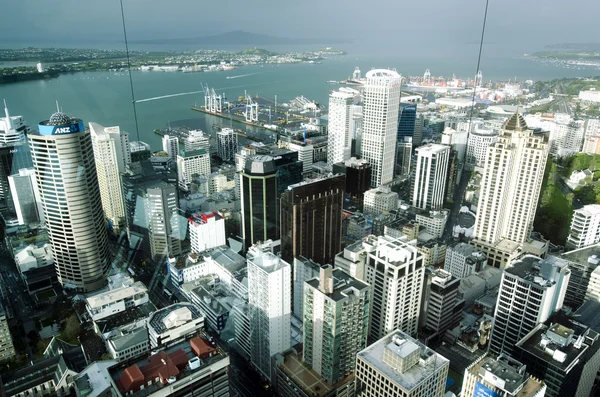 Auckland CBD Cityscape - New Zealand NZ — Stock Photo, Image