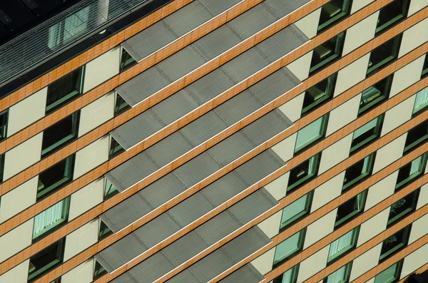 Vista aérea de apartamentos edifícios em Auckland centro da cidade — Fotografia de Stock