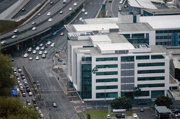 Új-zélandi auckland új zealand nz székhelye a levegő — Stock Fotó