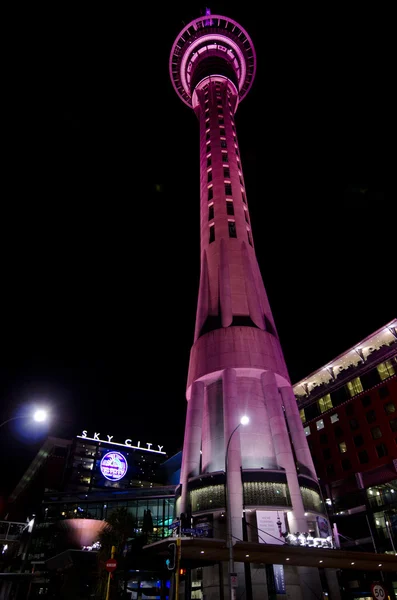 空タワー オークランド ニュージーランド nz の新しい — ストック写真