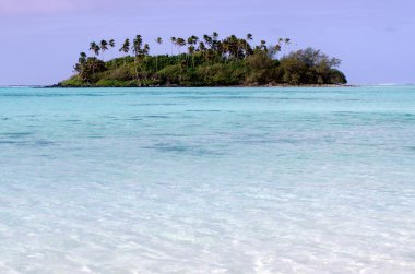 cook Adaları rarotonga gölünde Muri
