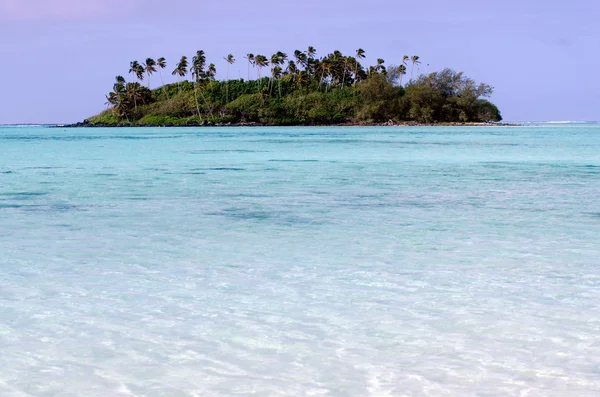 Muri lagune in rarotonga, Cookeilanden — Stockfoto