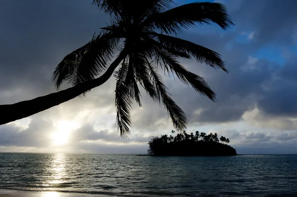 Laguna di Muri a Rarotonga Isole Cook — Foto Stock