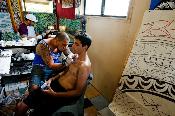 Arte da tatuagem — Fotografia de Stock