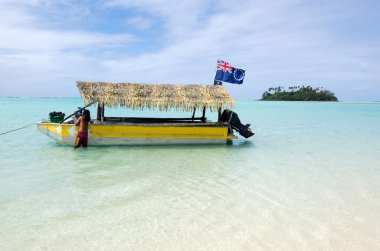 cook Adaları rarotonga gölünde Muri