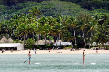 cook Adaları rarotonga gölünde Muri