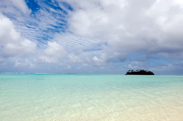ラロトンガ島クック諸島でムリ ラグーン — ストック写真