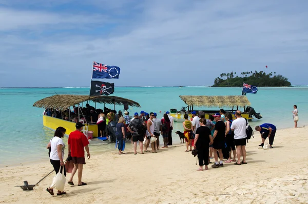 Muri λιμνοθάλασσα στην rarotonga Νήσοι Κουκ — Φωτογραφία Αρχείου