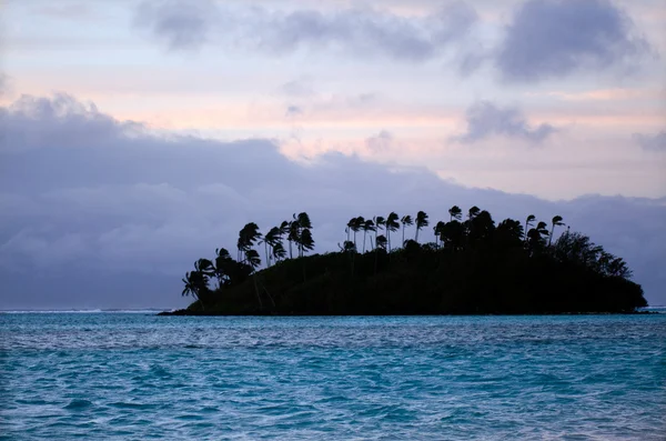 Muri-Lagune in rarotonga Kochinseln — Stockfoto