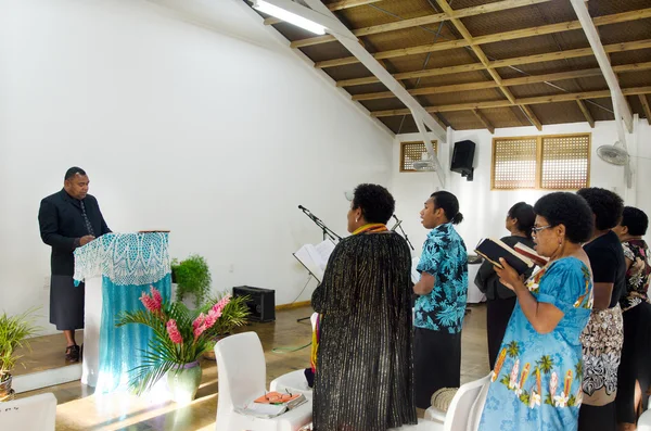 斐济卫理公会教堂和拉罗汤加岛库克岛罗图马岛 — 图库照片