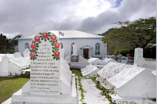 Iglesia CICC Arorangi en Rarotonga Islas Cook — Foto de Stock