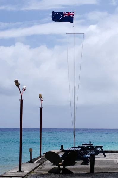 Bandera de las Islas Cook —  Fotos de Stock