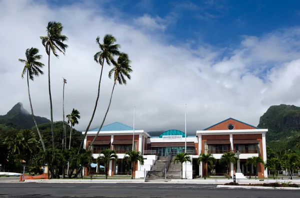 Cook Islands Minister of Justice building in Avarua Rarotonga — Stock Photo, Image