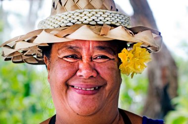 Cook Islander Woman clipart