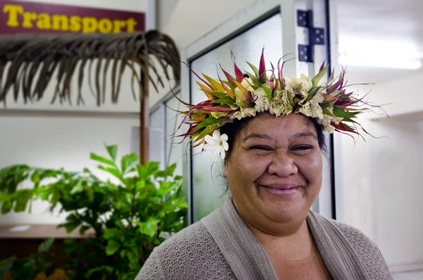 Cook Islander Woman — Stock Photo, Image