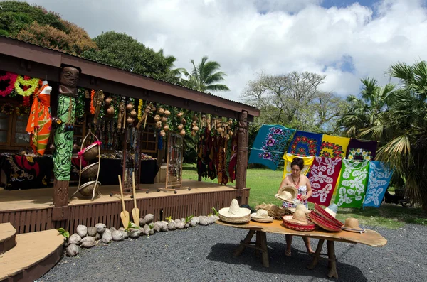 Loja de lembranças tropicais — Fotografia de Stock