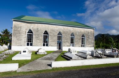cook Adaları rarotonga kilisede Titikaveka.
