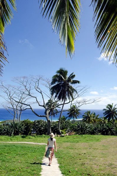 Parque al aire libre en Rarotonga Islas Cook — Foto de Stock