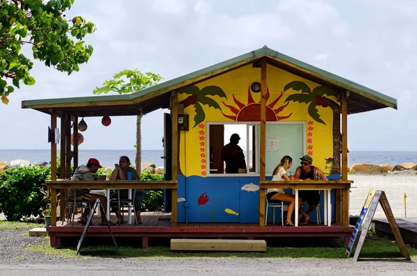 Cook Adaları rarotonga Cafe shop — Stok fotoğraf