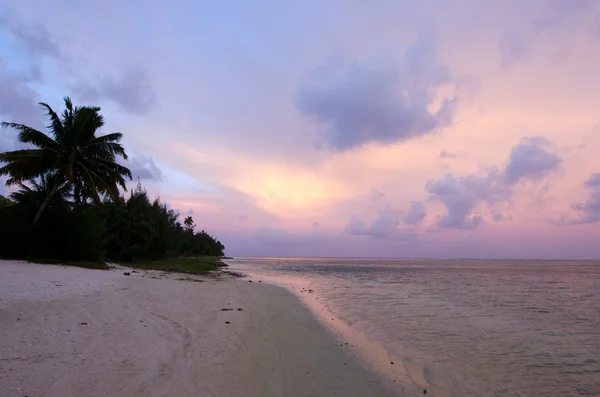 Aitutaki Lagoa Ilhas Cook — Fotografia de Stock