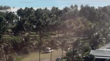 arutanga Adası'ndan uçağa iniş sırasında