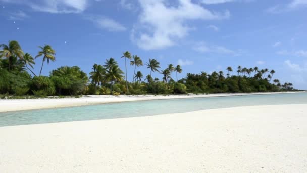 Île Maina dans la lagune d'Aitutaki Îles Cook 