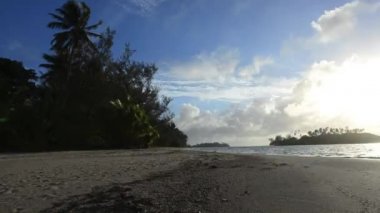cook Adaları rarotonga gölünde Muri