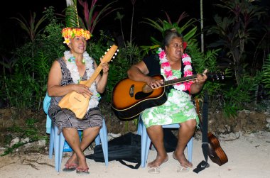 aitutaki lagün cook Adası Polinezya Pasifik ada müzik
